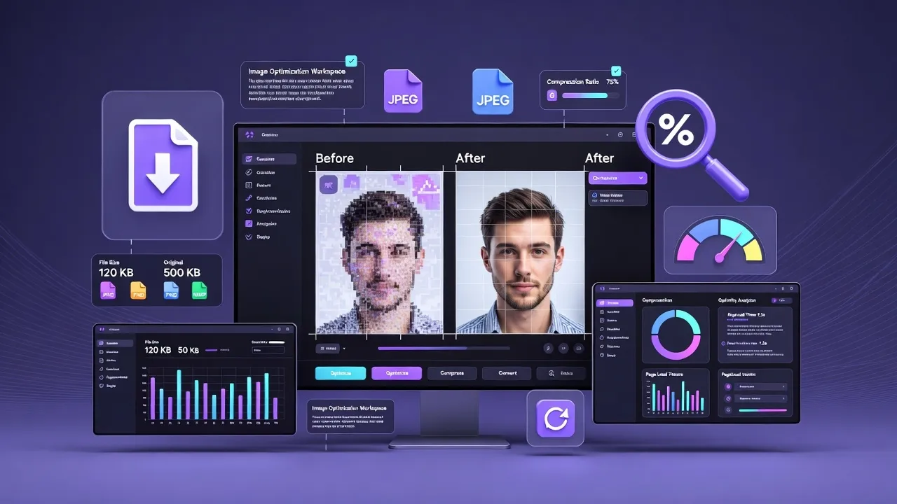 Image Compression Techniques for Web Performance 2025
