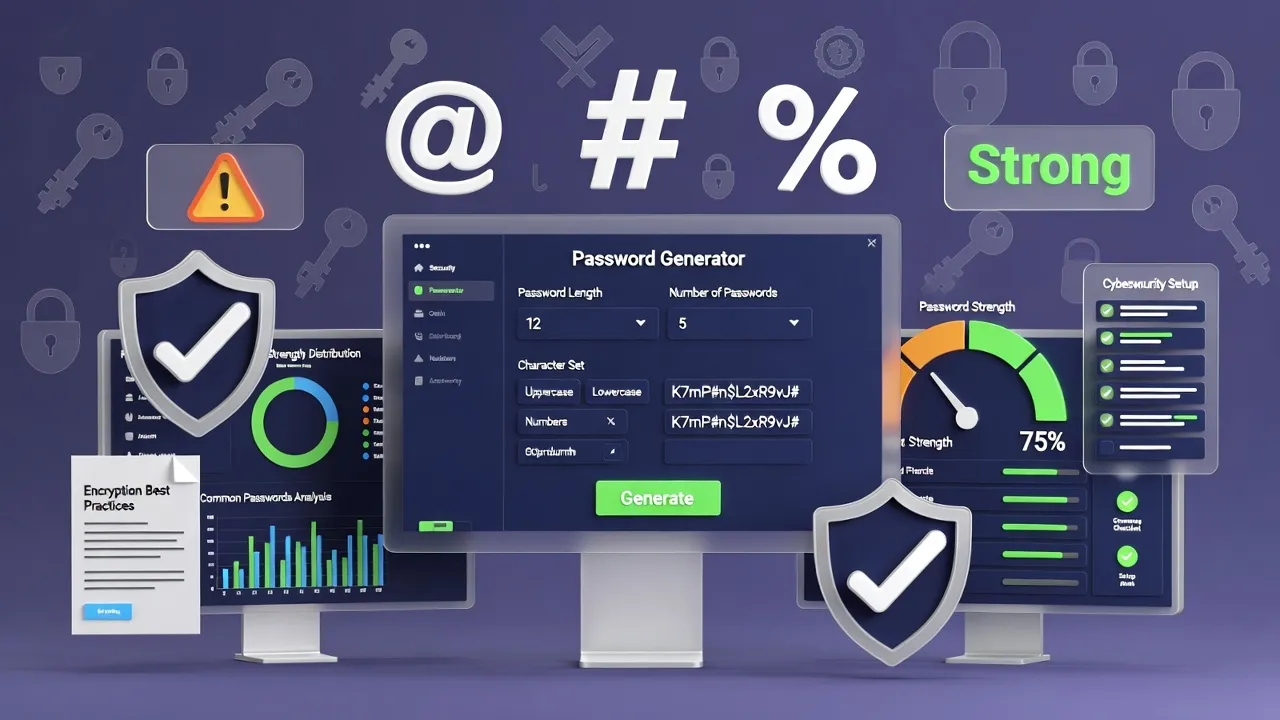 Password Generator Security Guide - Strong Password Creation
